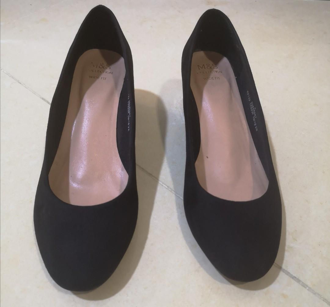 m&s wide fit shoes womens