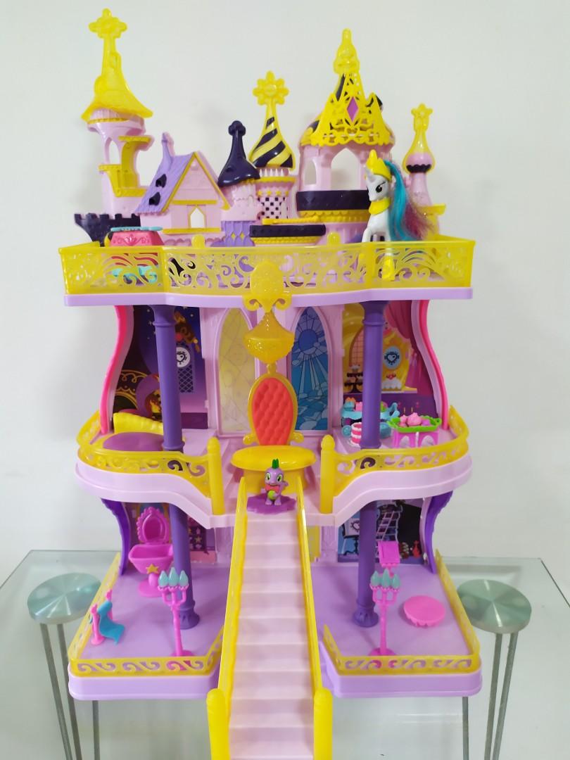 my-little-pony-princess-celestia-castle-hasbro-hobbies-toys-toys