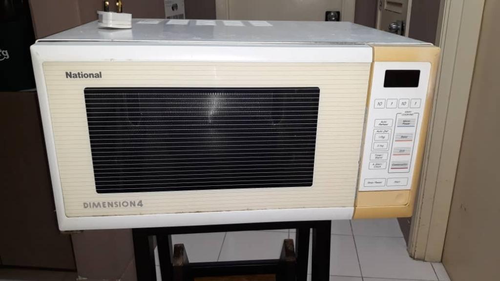 National dimension 4 sale microwave