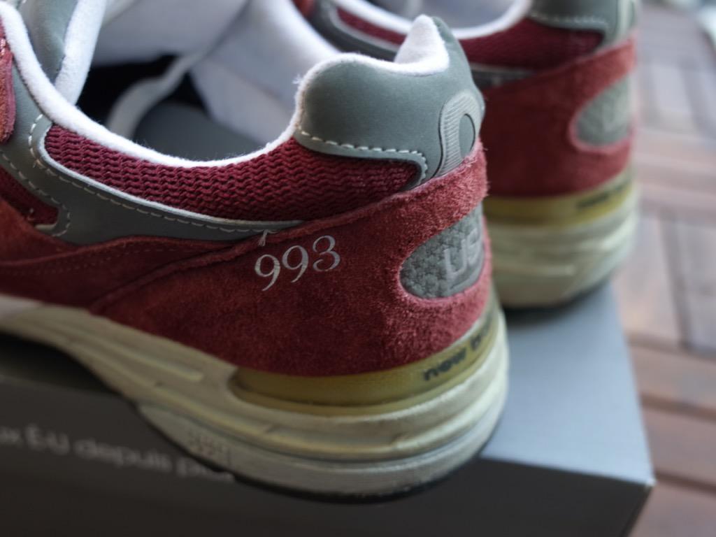 New balance cheap 993 burgundy