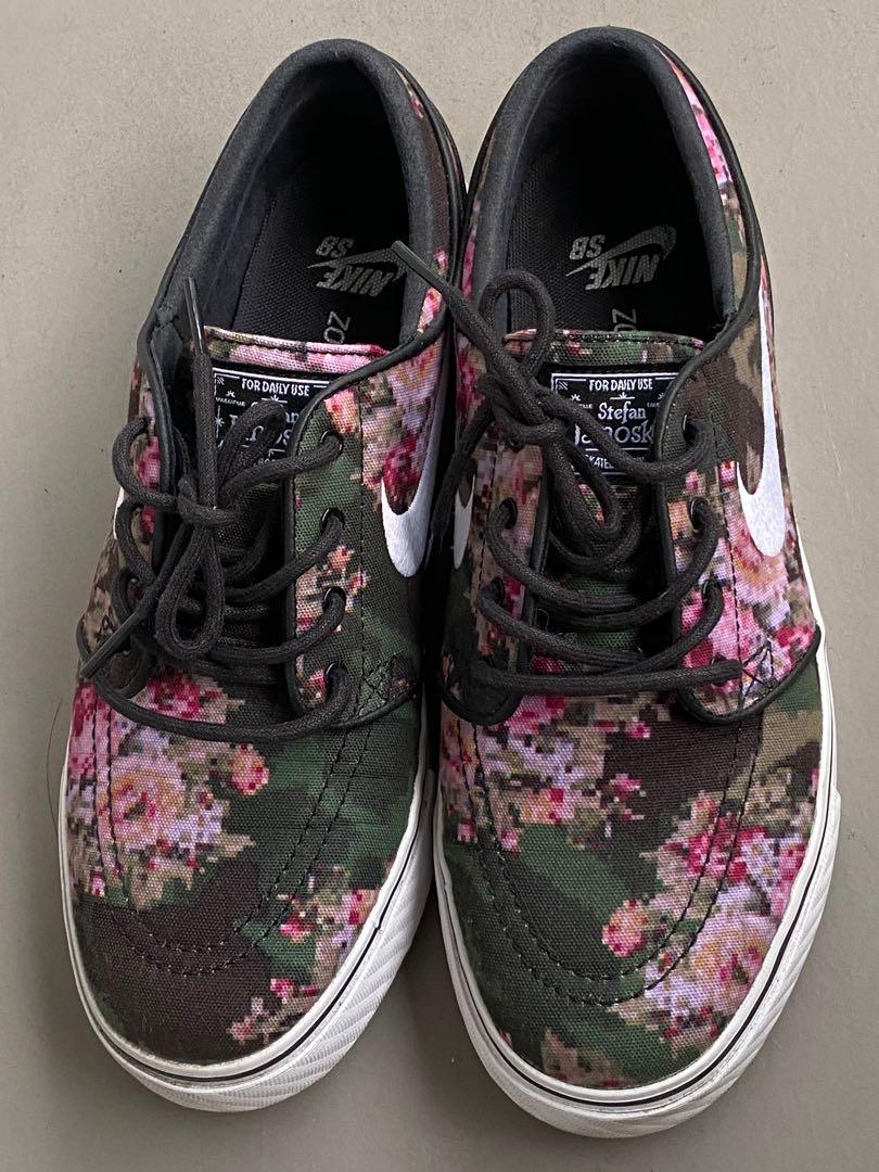 Nike SB Stefan Janoski Zoom Digi Floral Pink (2016), Men's Fashion,  Footwear, Sneakers on Carousell