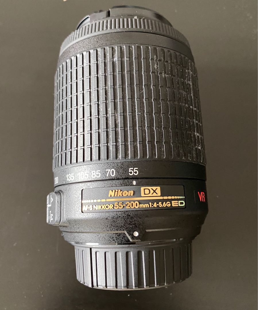 Nikon DSLR Camera Lens 55200mm at S200, Photography, Cameras on Carousell