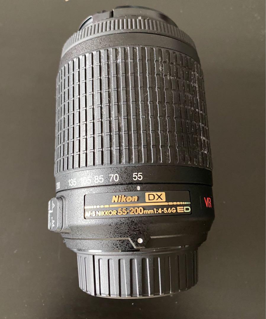 Nikon DSLR Camera Lens 55200mm at S200, Photography, Cameras on Carousell