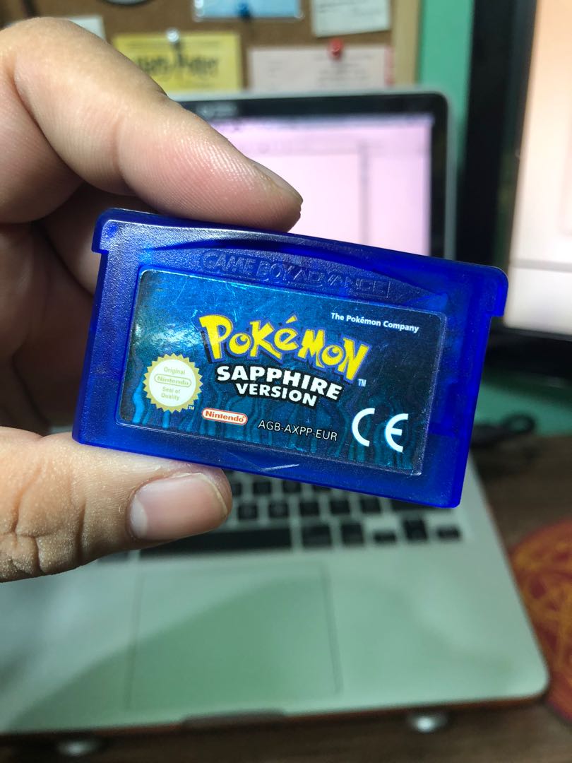 Original Pokemon Sapphire Video Gaming Video Games On Carousell