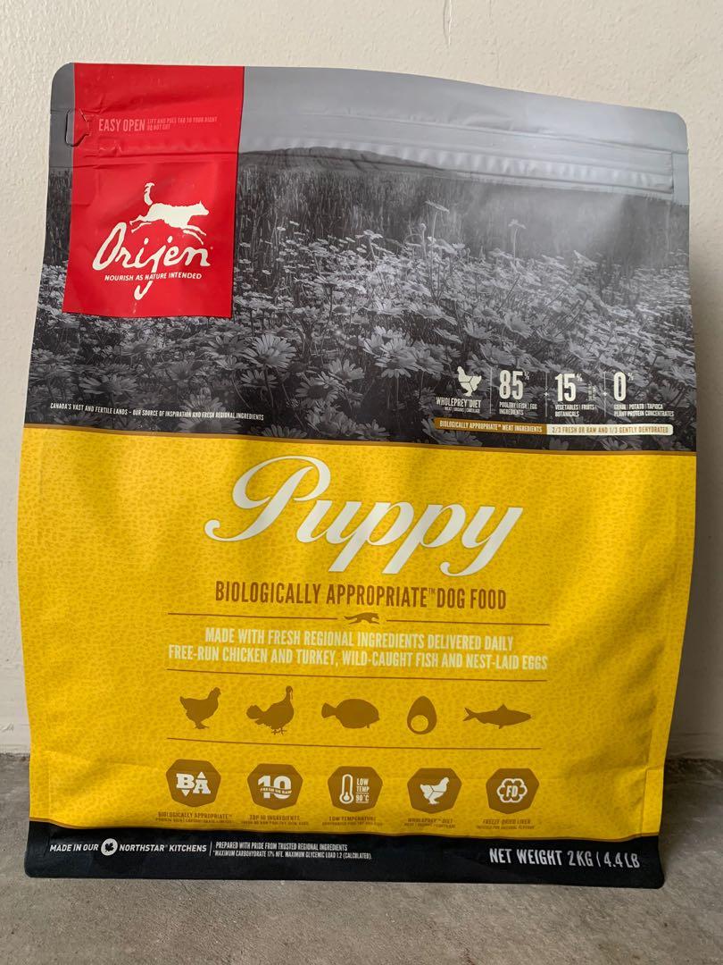 orijen puppy food 2kg