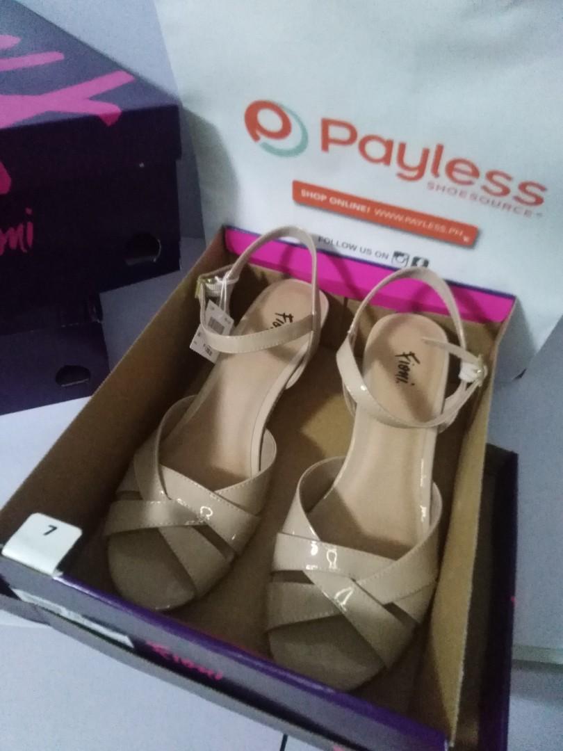 nude wedges size 7