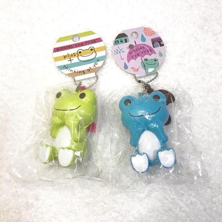 Pickles the frog sales squishy