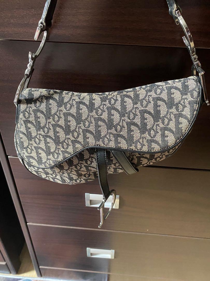 preloved dior saddle bag