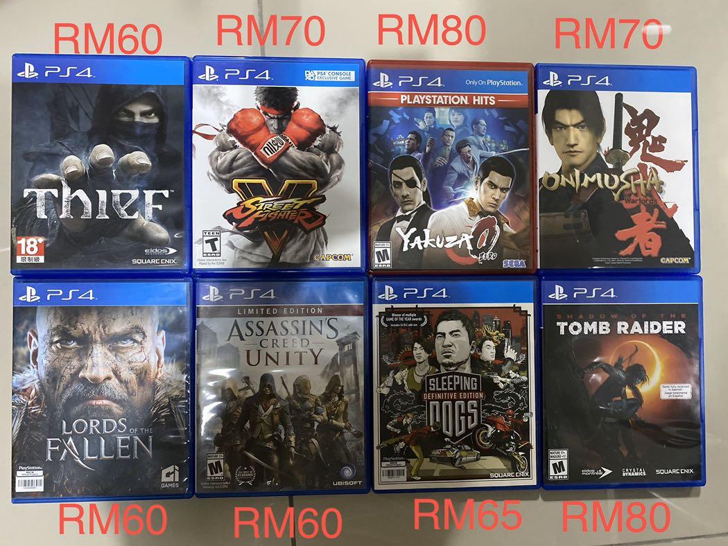 video games for sell