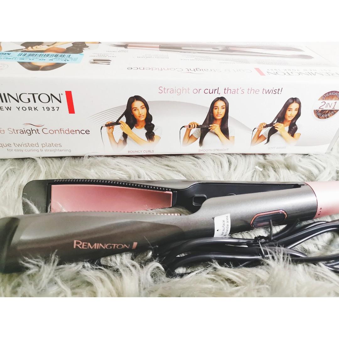 straight and curl remington