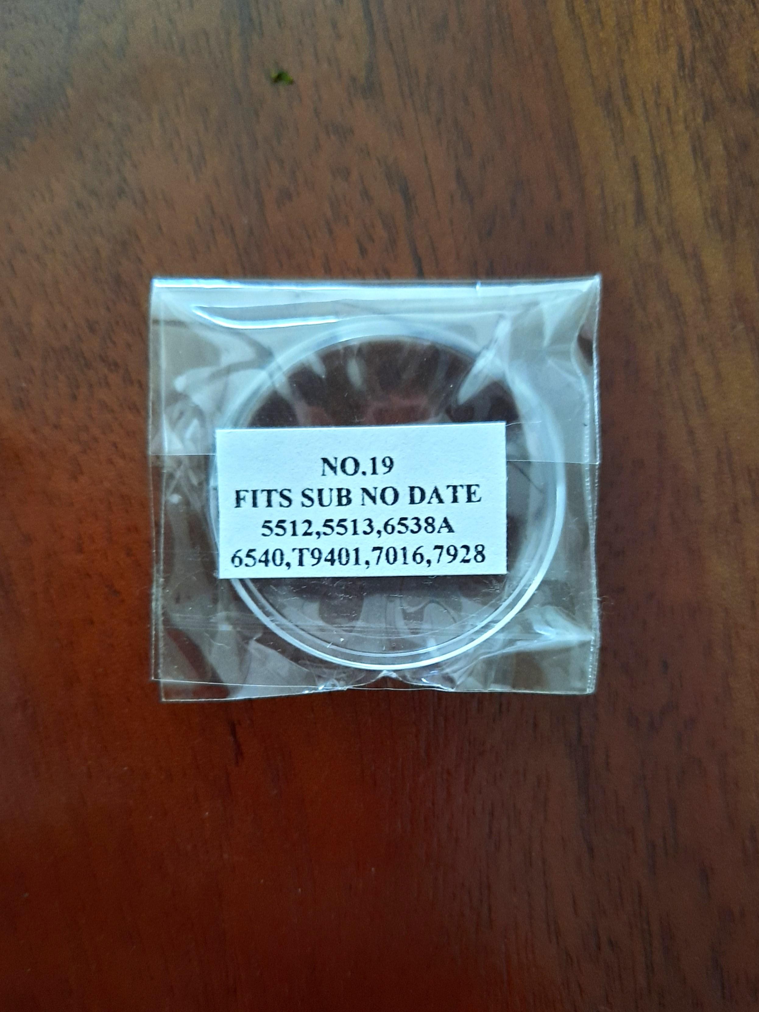 Rolex submariner sales glass replacement