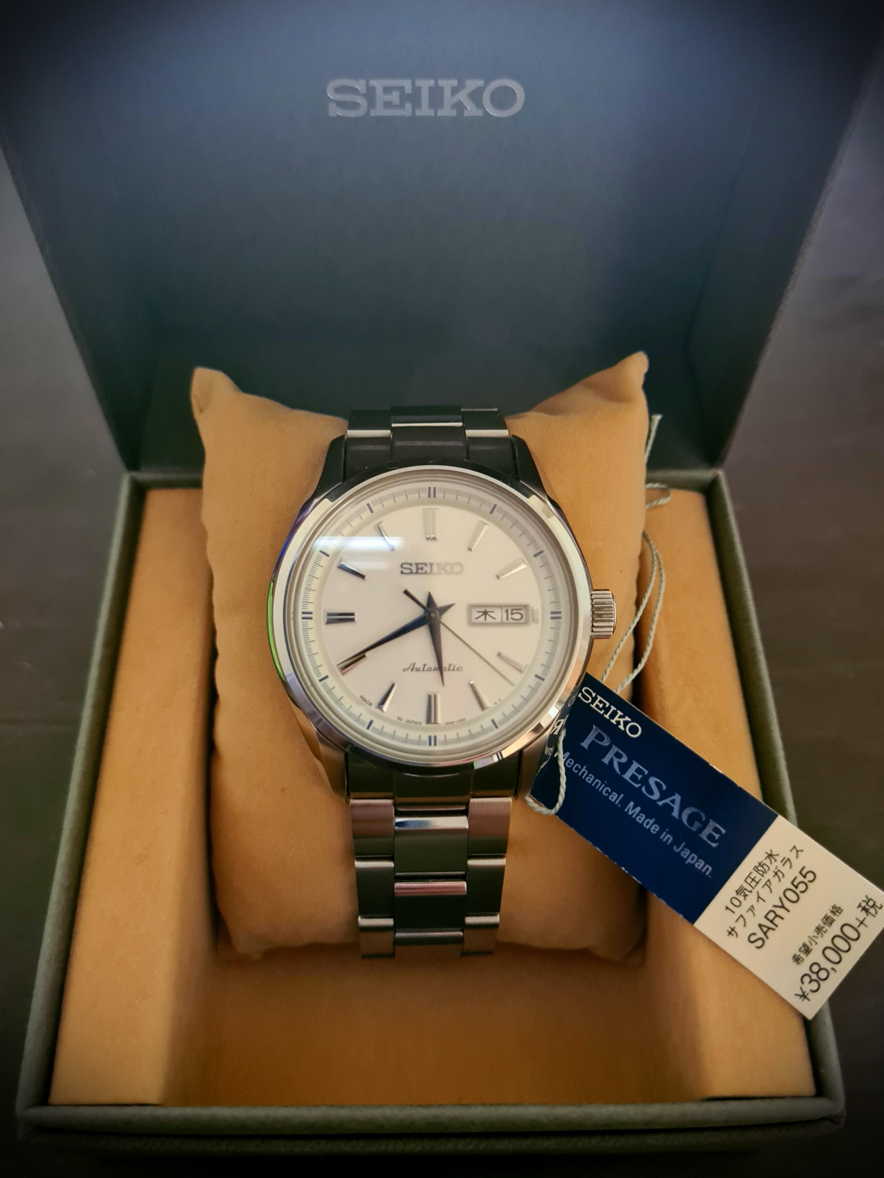 Seiko presage deals mechanical sary055