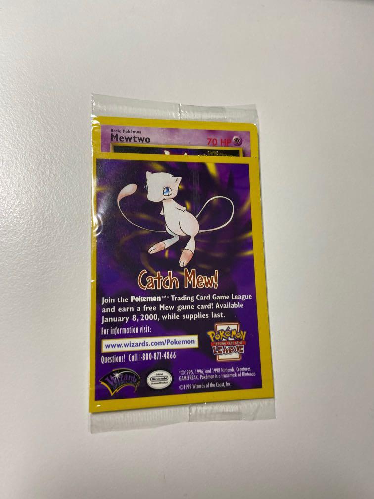 Sealed Mewtwo 3 Promo Wb Movie Purple Movie Pokemon Card Hobbies Toys Toys Games On Carousell