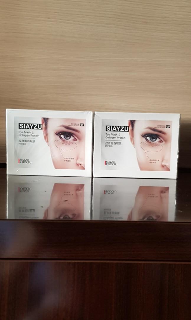 SIAYZU Collagen protein eye mask, Beauty & Personal Care, Face, Face