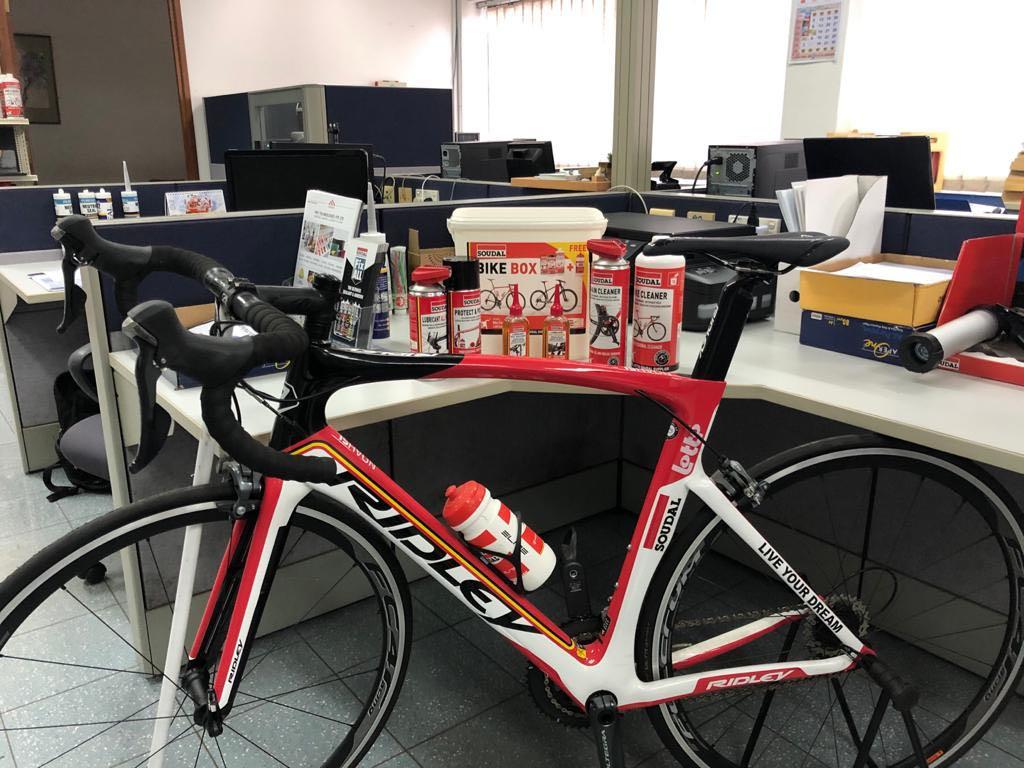 Soudal shop bike box