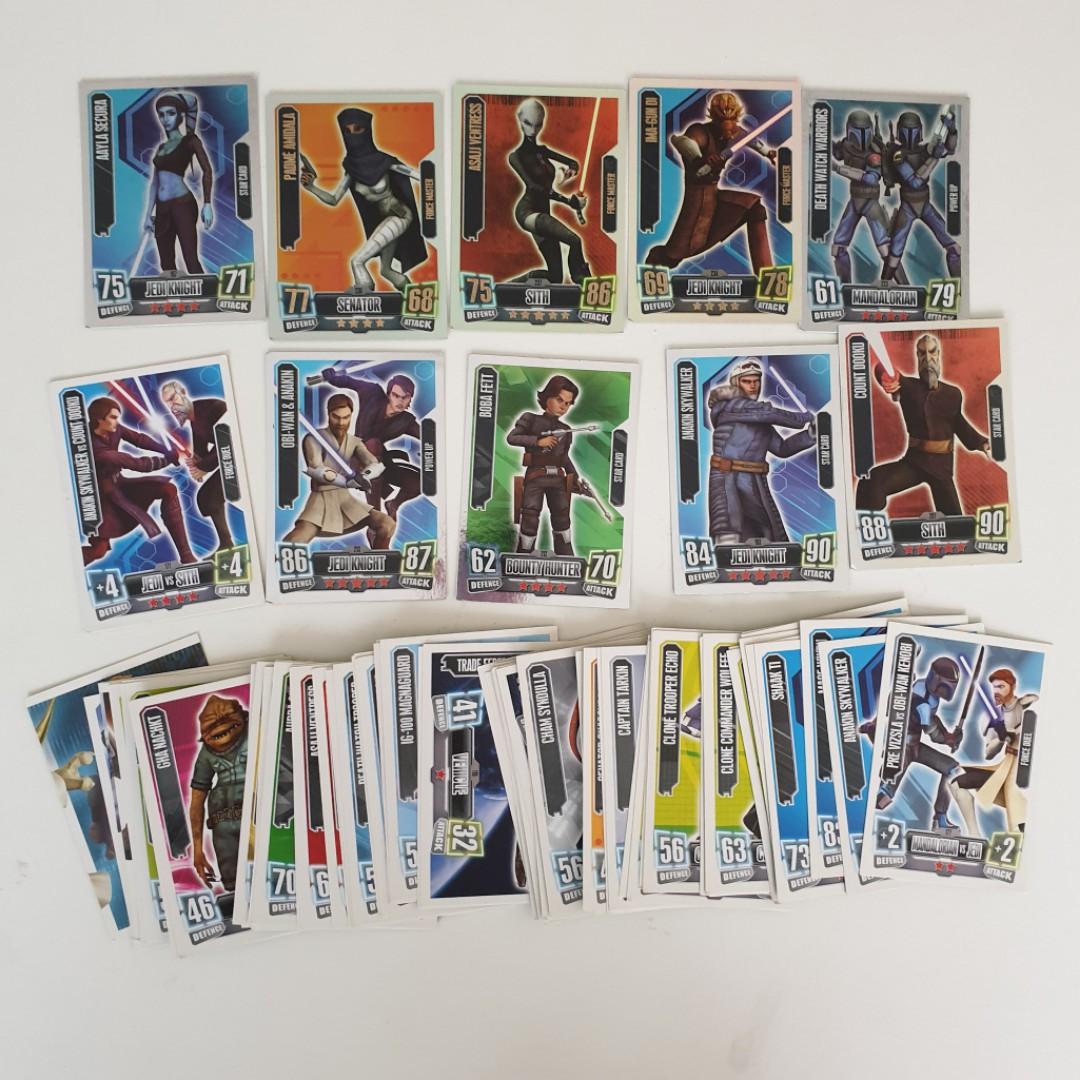 Base Cards 1-60 Star Wars Force Attax Series 2 