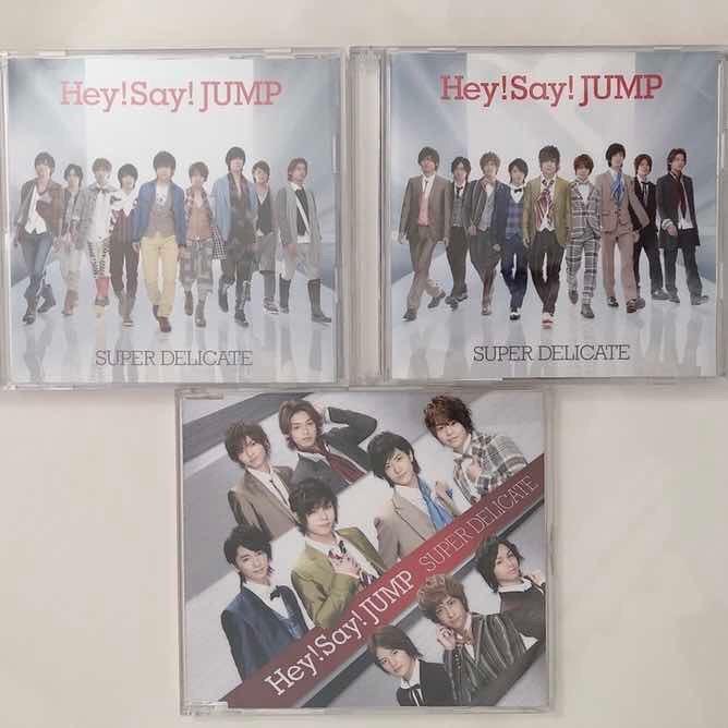 Super Delicate Cd Dvd 初回 通常hey Say Jump Hsj 山田涼介中島裕翔知念侑李伊野尾慧有岡大貴岡本圭人八乙女光薮宏太高木雄也 日本明星