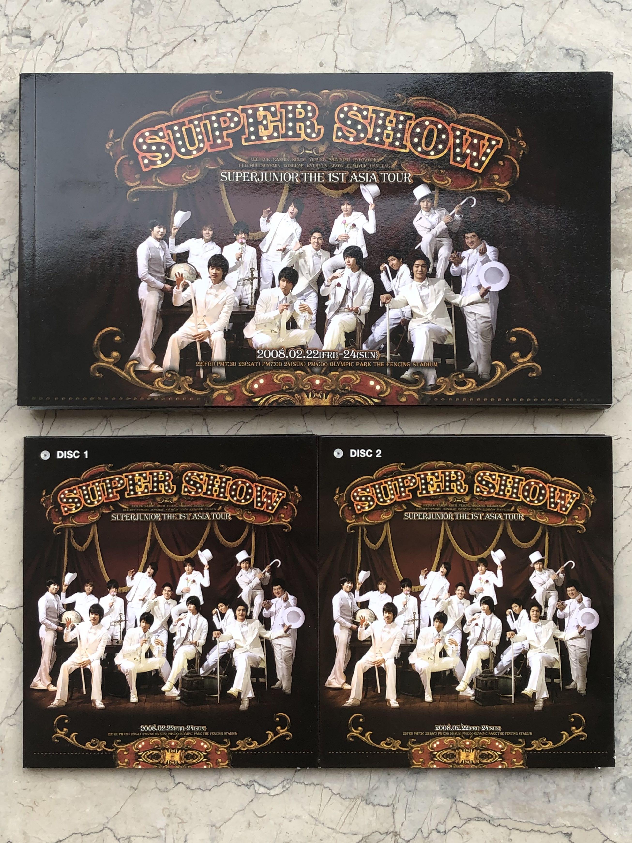 Super Junior | Super Show 1 The 1st Asia Tour Concert DVD (RARE