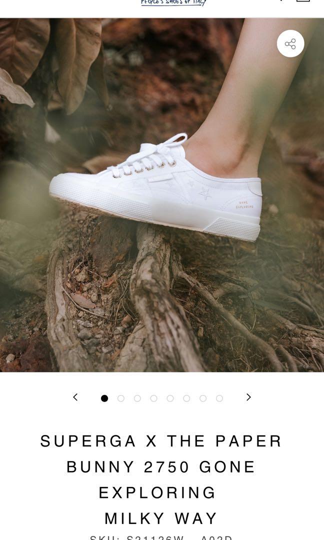 Superga x shop the paper bunny