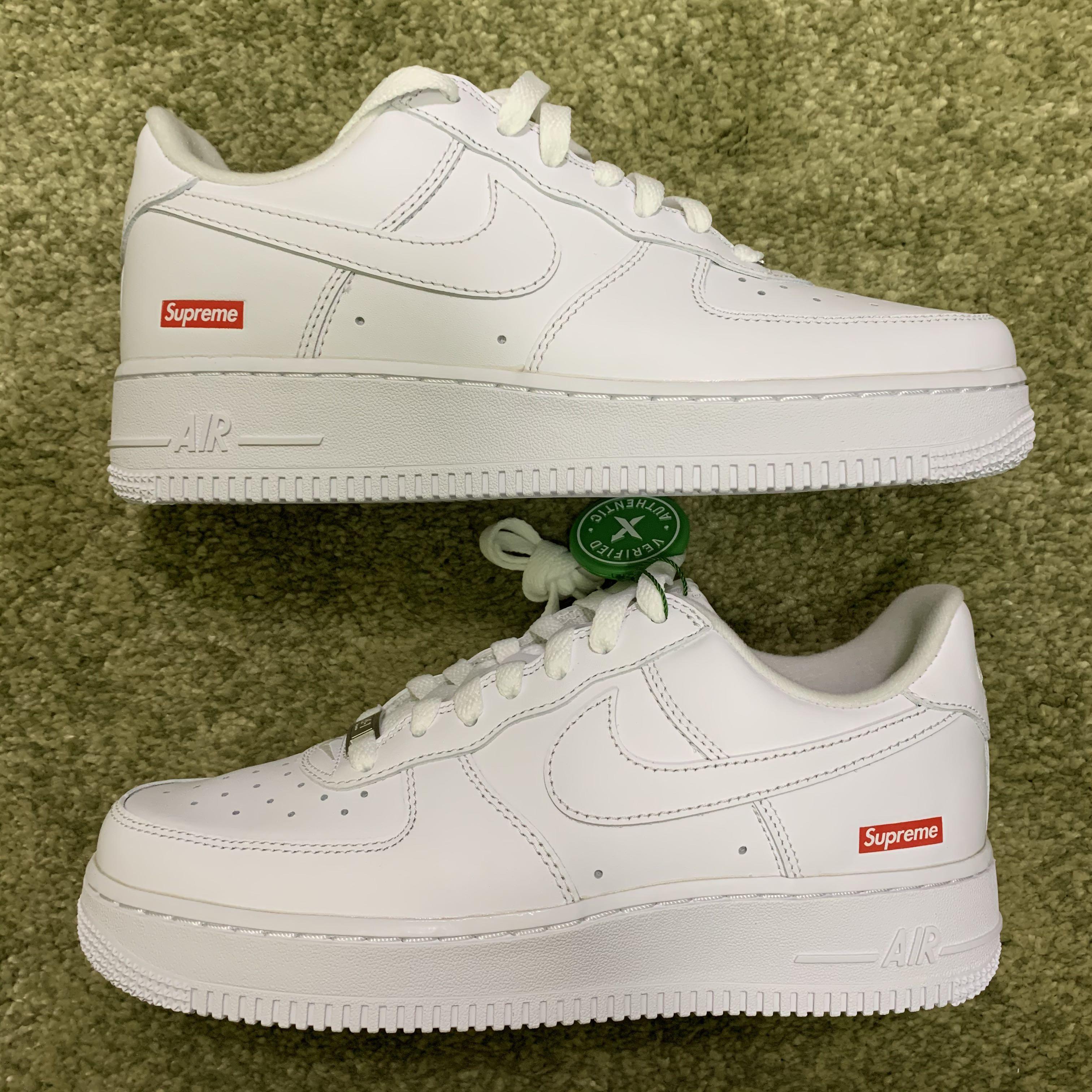 US 6 Supreme Nike Air Force 1 White AF1