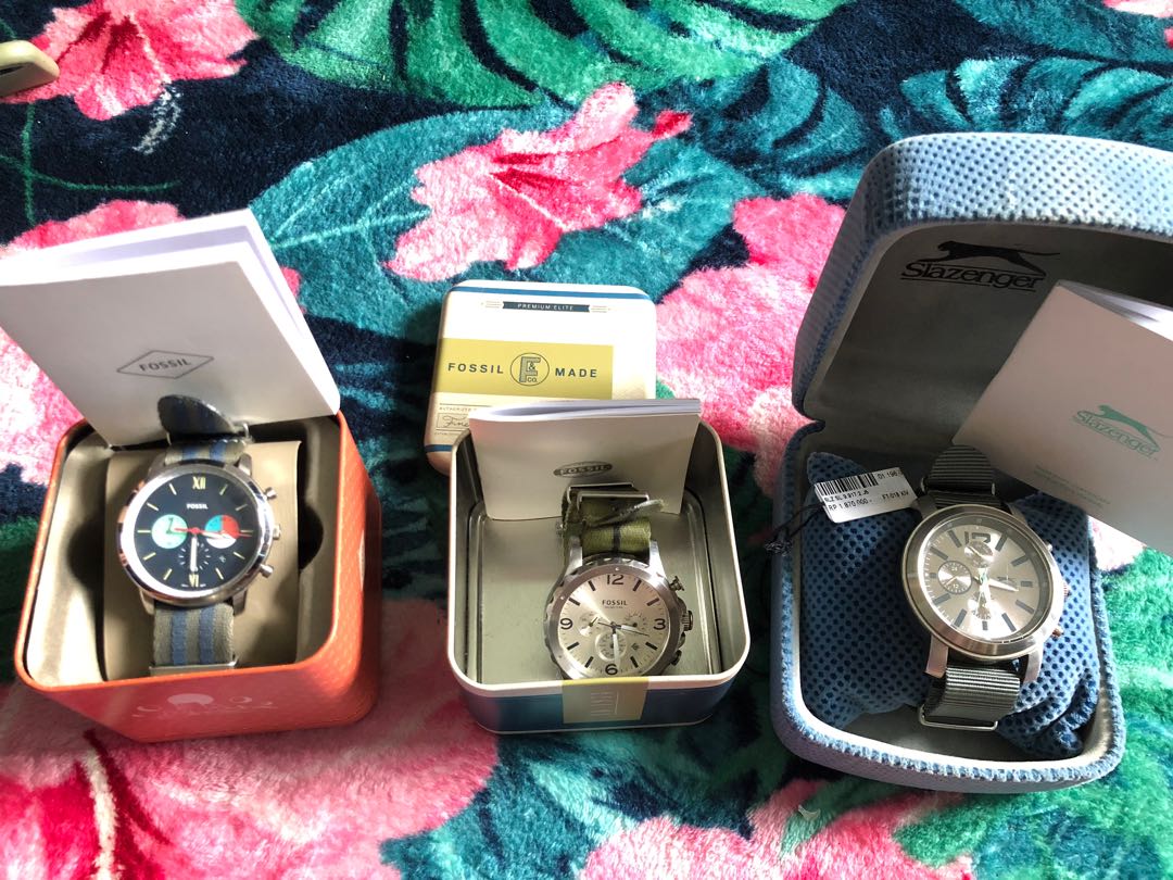 Take All) Fossil / Slazenger Watches 