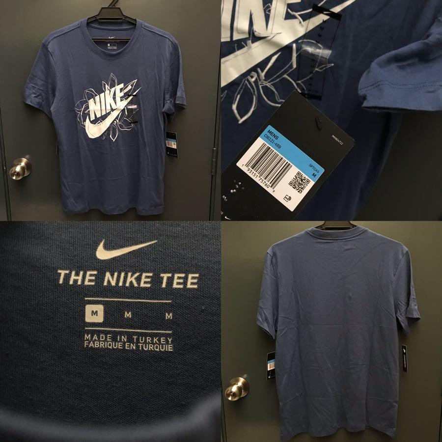 nike t shirt tag