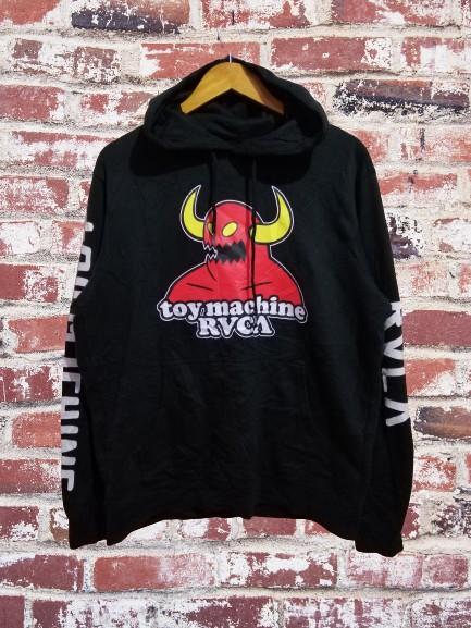 Rvca toy machine hoodie shop
