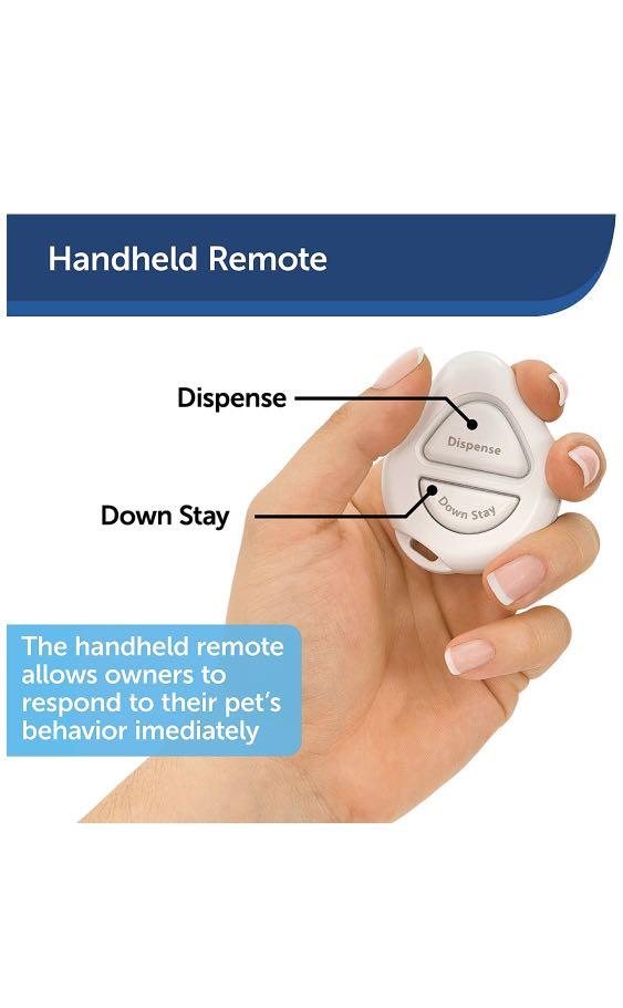 Pet Safe Treat Train Manners Minder remote control treat dispenser Pet Supplies Homes Other Pet Accessories on Carousell