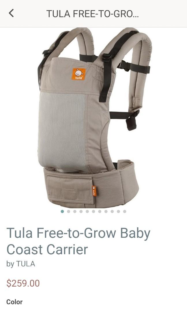 Tula FTG Carrier, Babies & Kids, Going Out, Carriers & Slings on Carousell