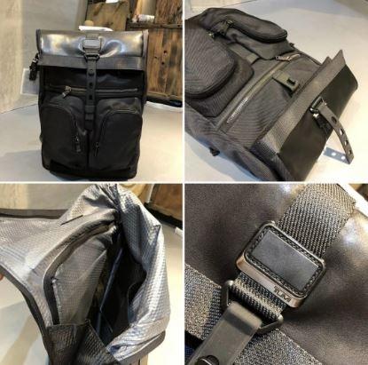 Tumi Alpha Bravo London Roll Top Business Casual Laptop Backpack