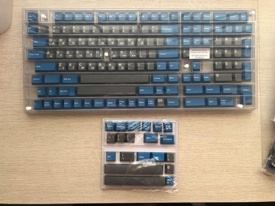 Used] GMK Space Cadet Base + Blue Space Keys, Computers & Tech