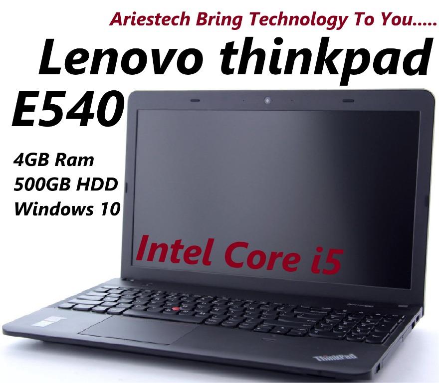 Used Laptop Lenovo Thinkpad E540 Intel Core I5 Great Condition Electronics Computers Others On Carousell