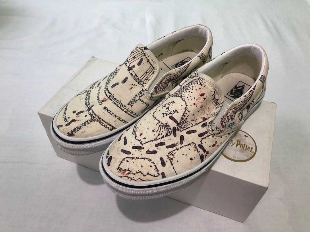 harry potter vans marauders map 7.5