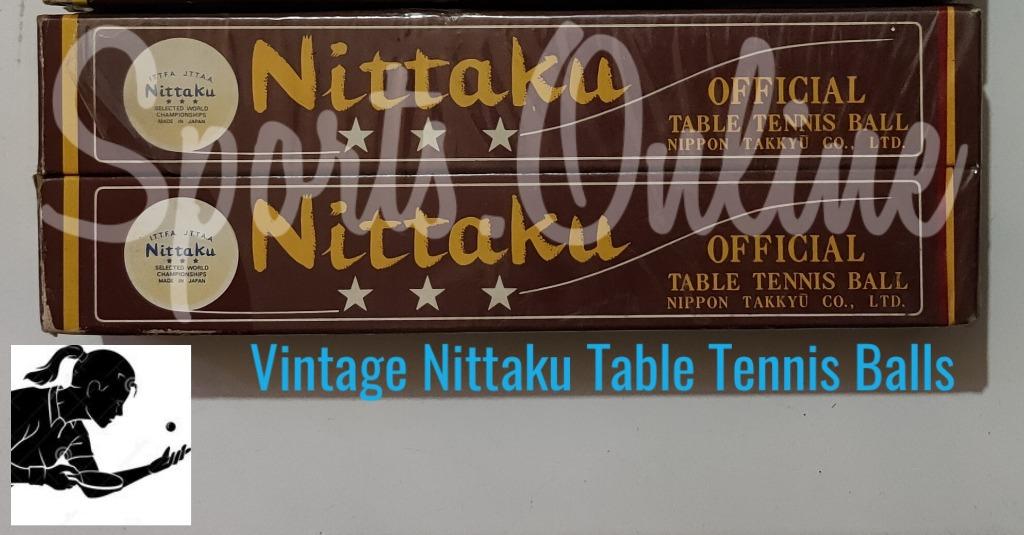 BALLES DE TENNIS DE TABLE NITTAKU 40+ PREMIUM