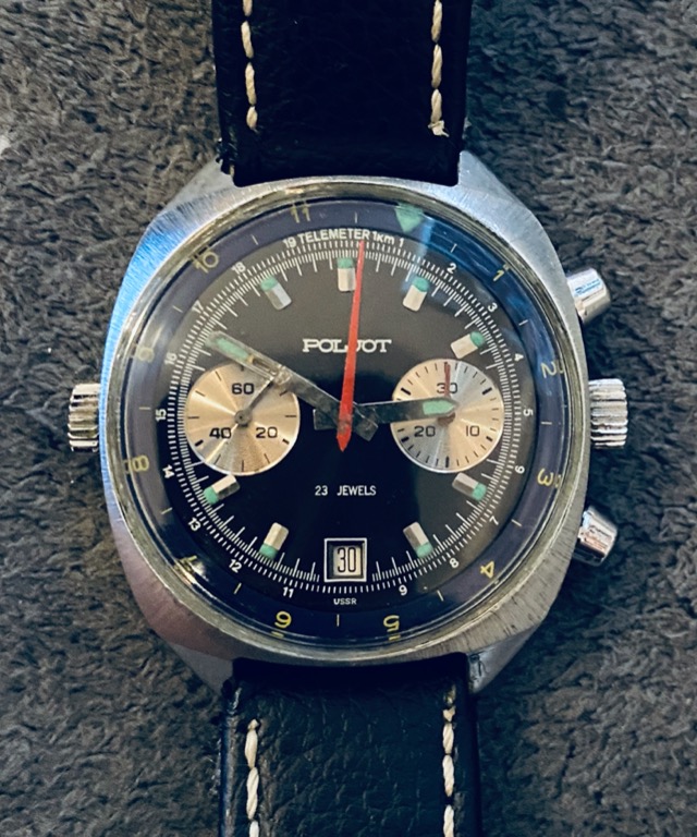 Poljot sturmanskie chronograph 3133 sale