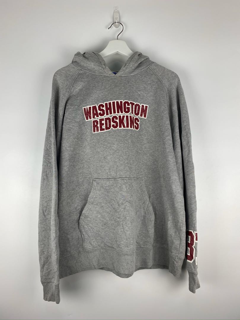 Grey sales redskins hoodie