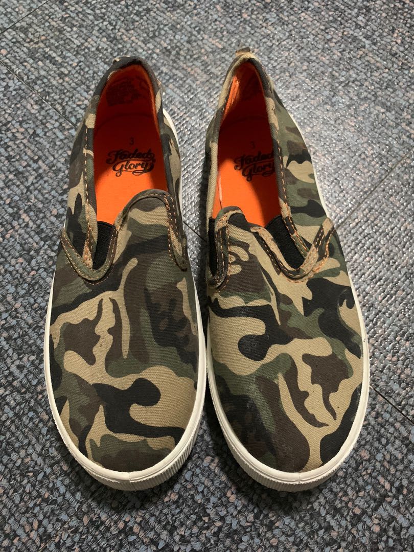 Faded glory camo shoes online