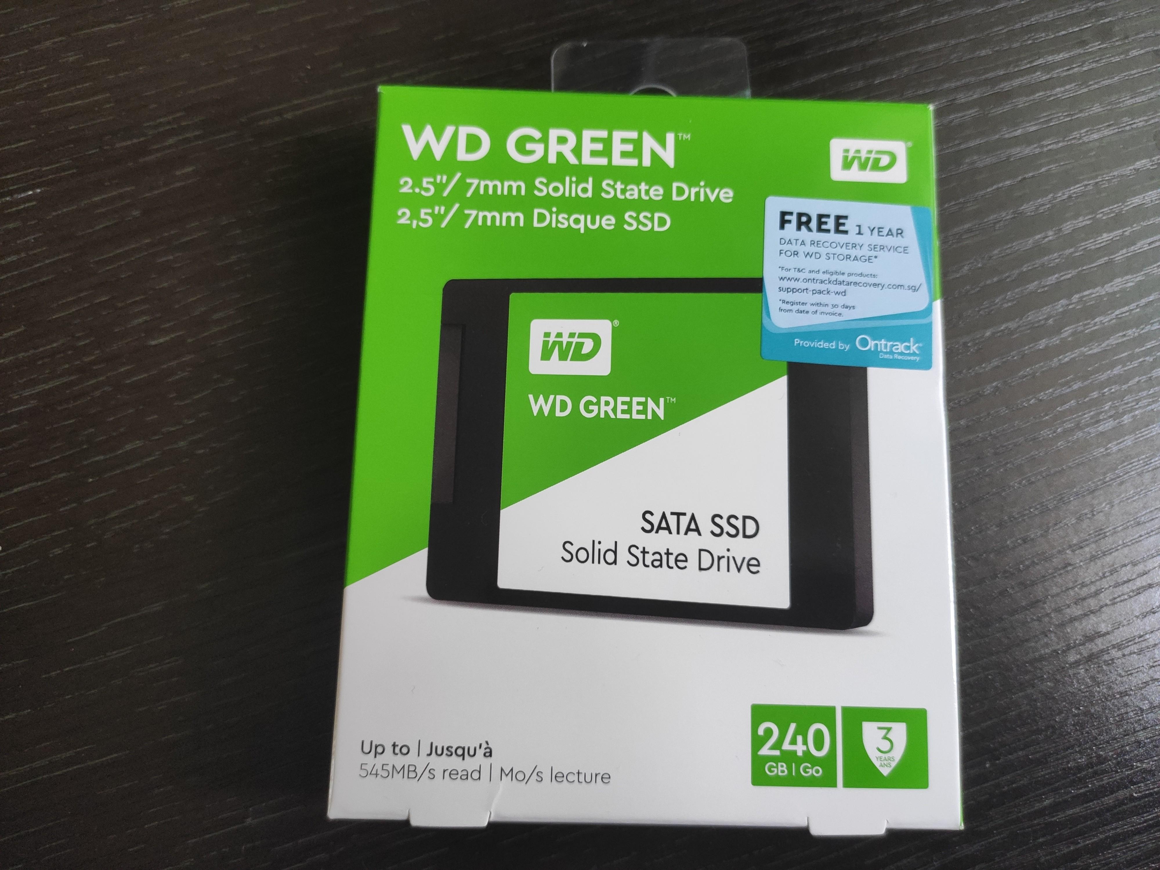 WD SSD 240GB almost new Computers Tech Parts Accessories Hard Disks Thumbdrives on Carousell