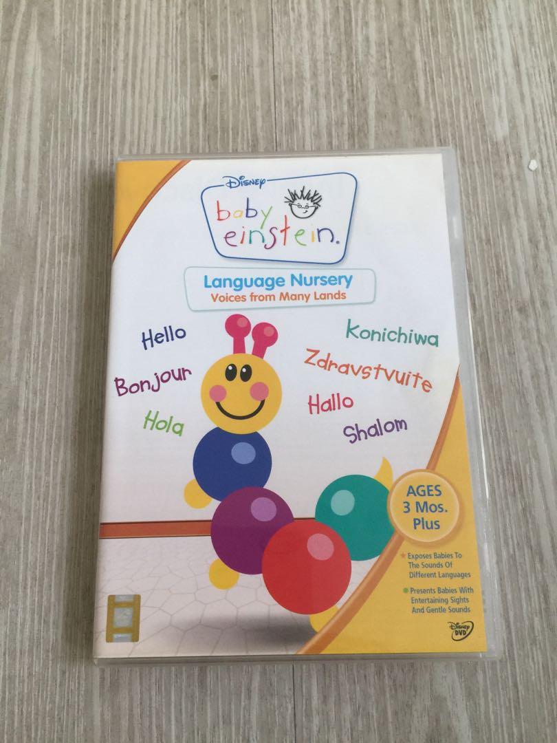 Wts Disney Baby Einstein Language Cd Hobbies Toys Books Magazines Children S Books On Carousell