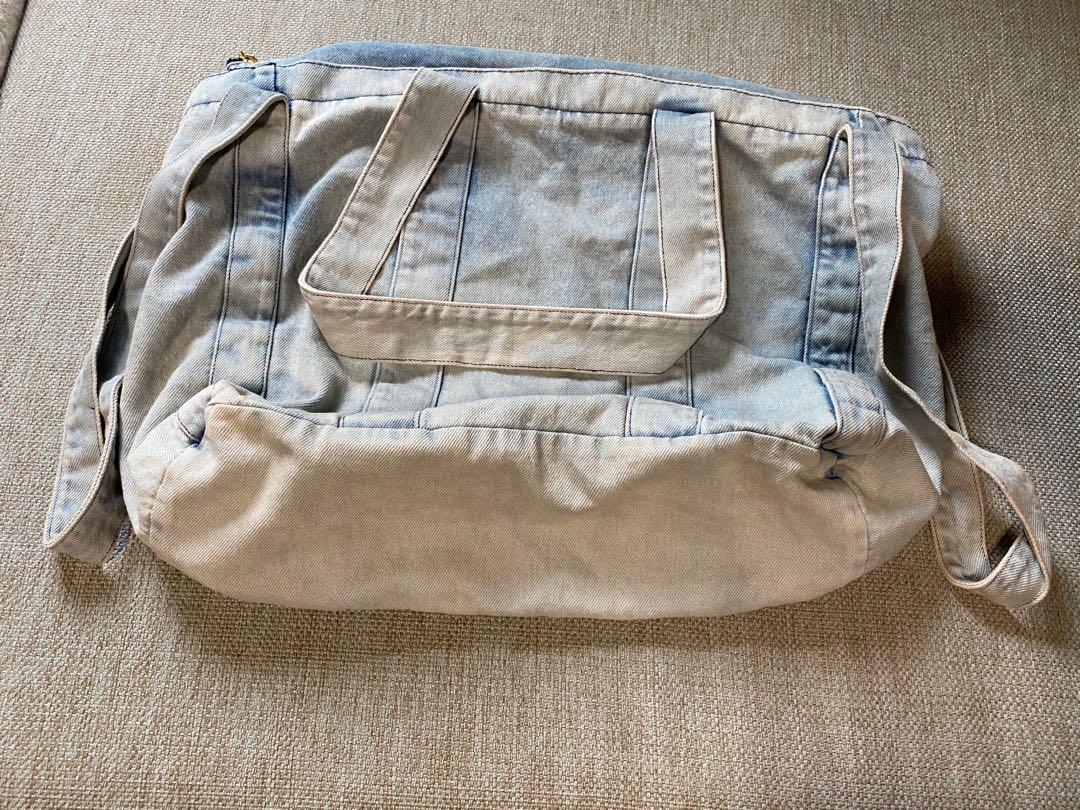 NWT ZARA denim tote bag, Women's Fashion, Bags & Wallets, Tote Bags on