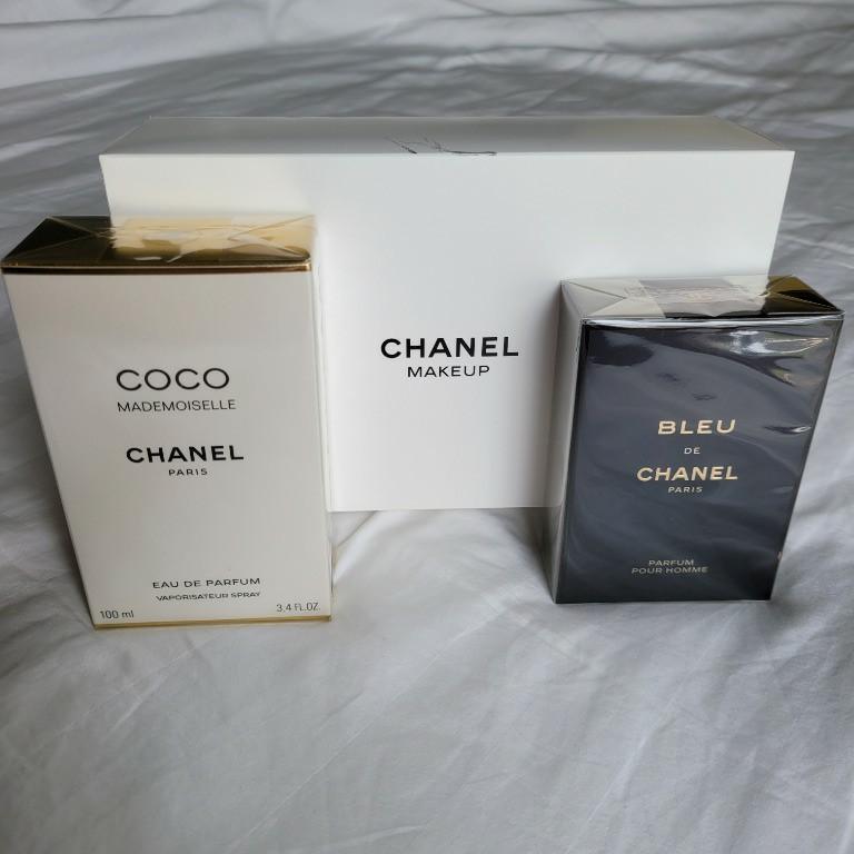 100% Authentic CHANEL COCO MADEMOISELLE 100ml + FREE CHANEL Cosmetic Pouch