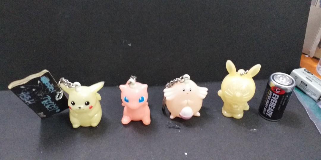 1st gen pokemon and doraemon charms (Category: Character Goods) located in Quezon City. Submitted by madiscollectibles (Listing ID 1043029360, Image 3). Description: bunďle includes -3 pcs of pokemon charms -1 pc of doraemon charm with light. as is where is as shown in the pictures.
