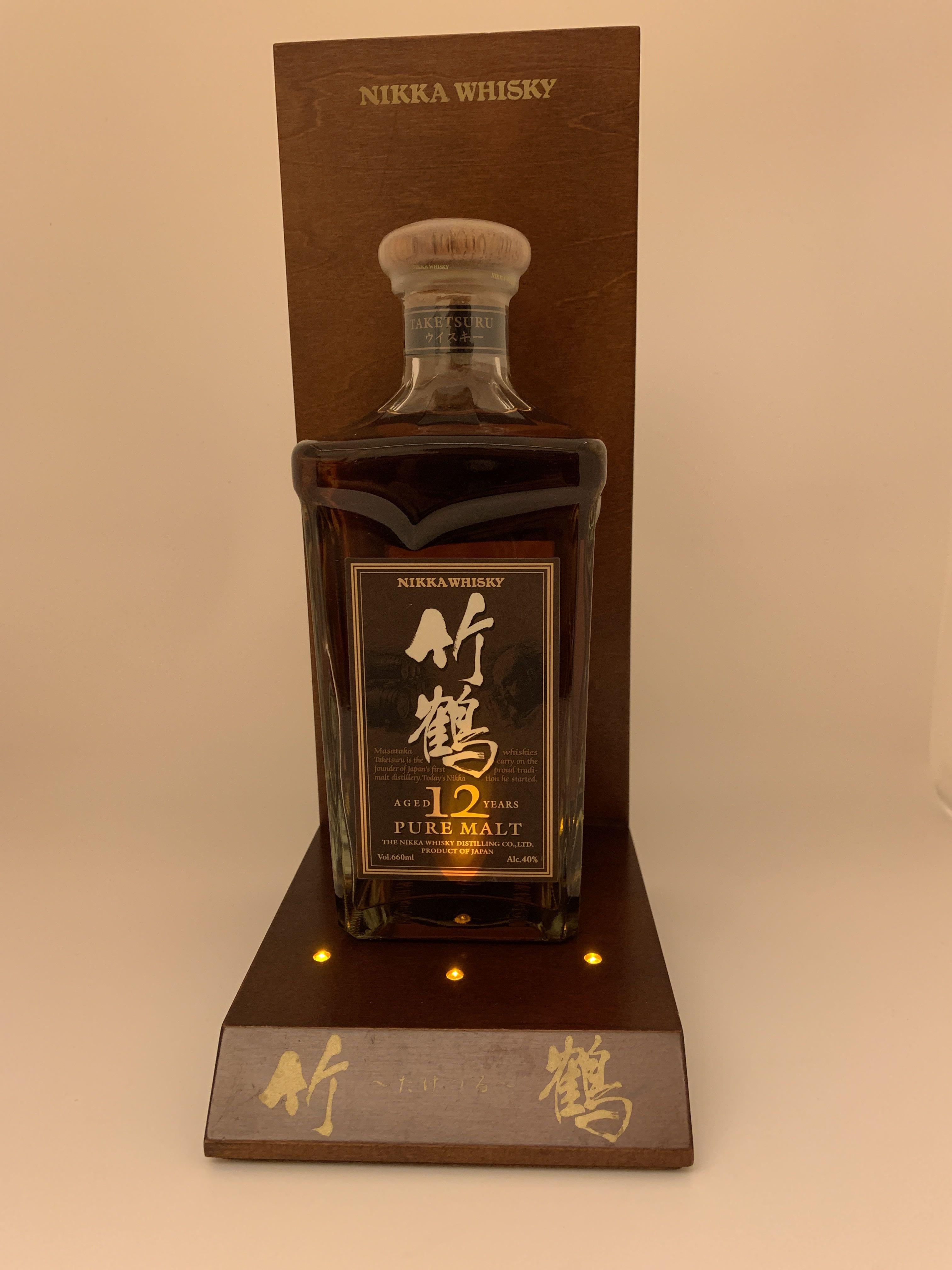 日本威士忌竹鶴12年方瓶660ml 嘢食 嘢飲 酒精類飲品 Carousell