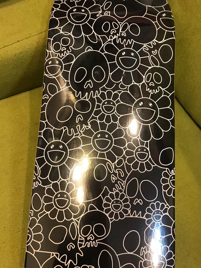 2018 村上隆ComplexCon Takashi Murakami Skull & Flower Skateboard