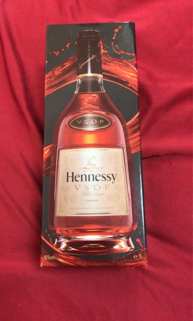 得一枝‼️大枝裝軒尼詩Hennessy VSOP 1000ml 大酒有單購自機場免稅店 