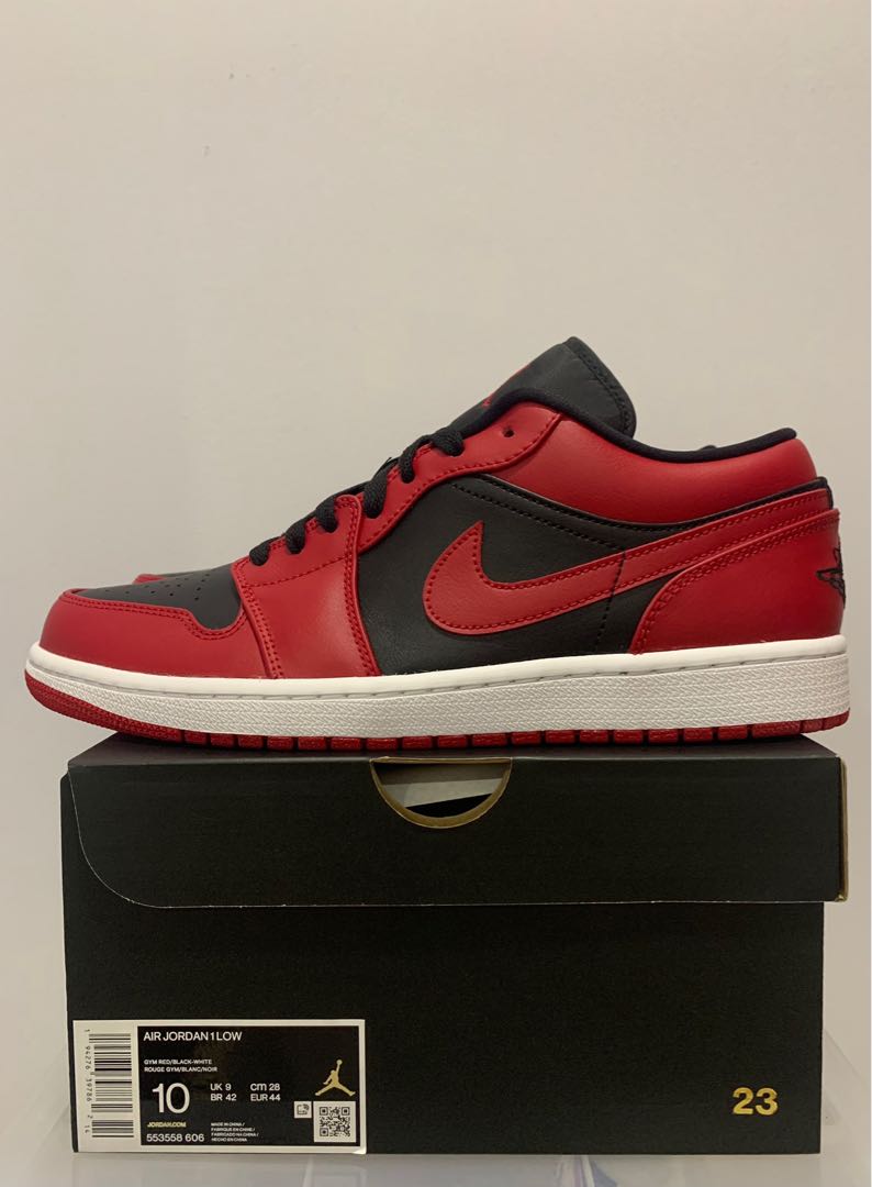 Air Jordan 1 Low Reverse Bred Men S Fashion Footwear Sneakers On Carousell Air Jordan 1 Low Reverse Bred Men S Fashion Footwear Sneakers On Carousell