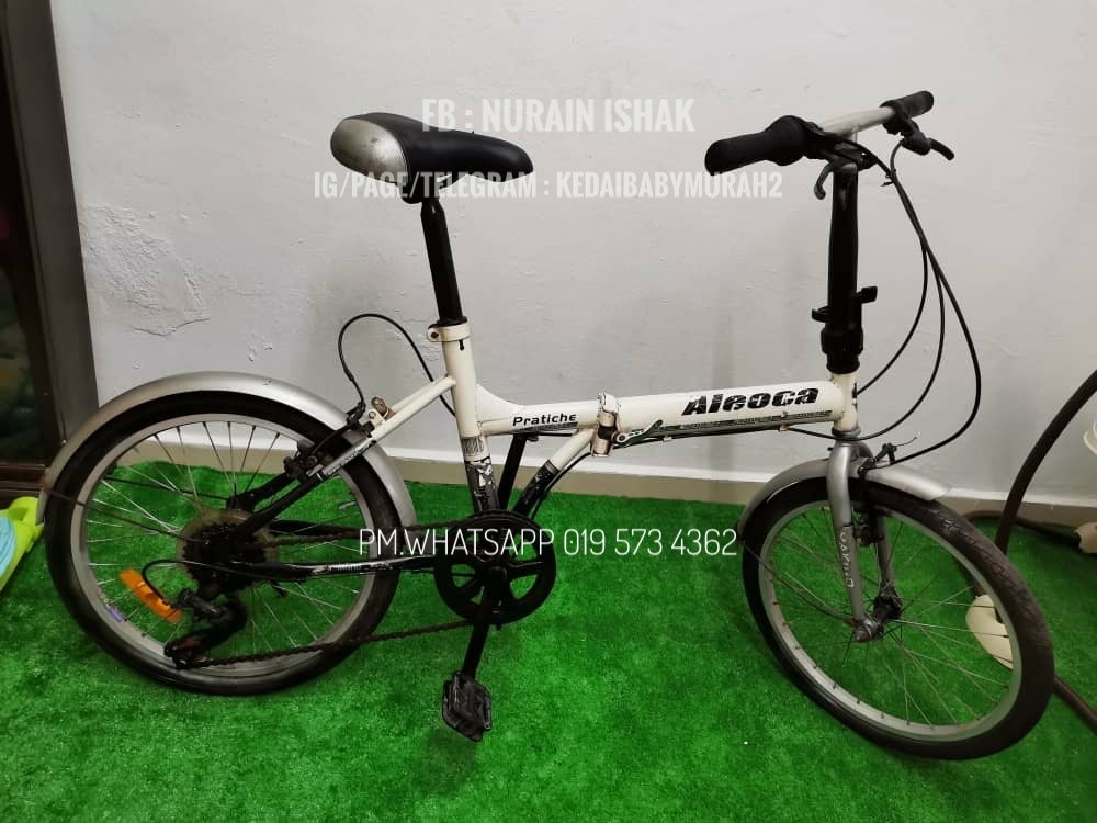 Aleoca foldable bike on sale