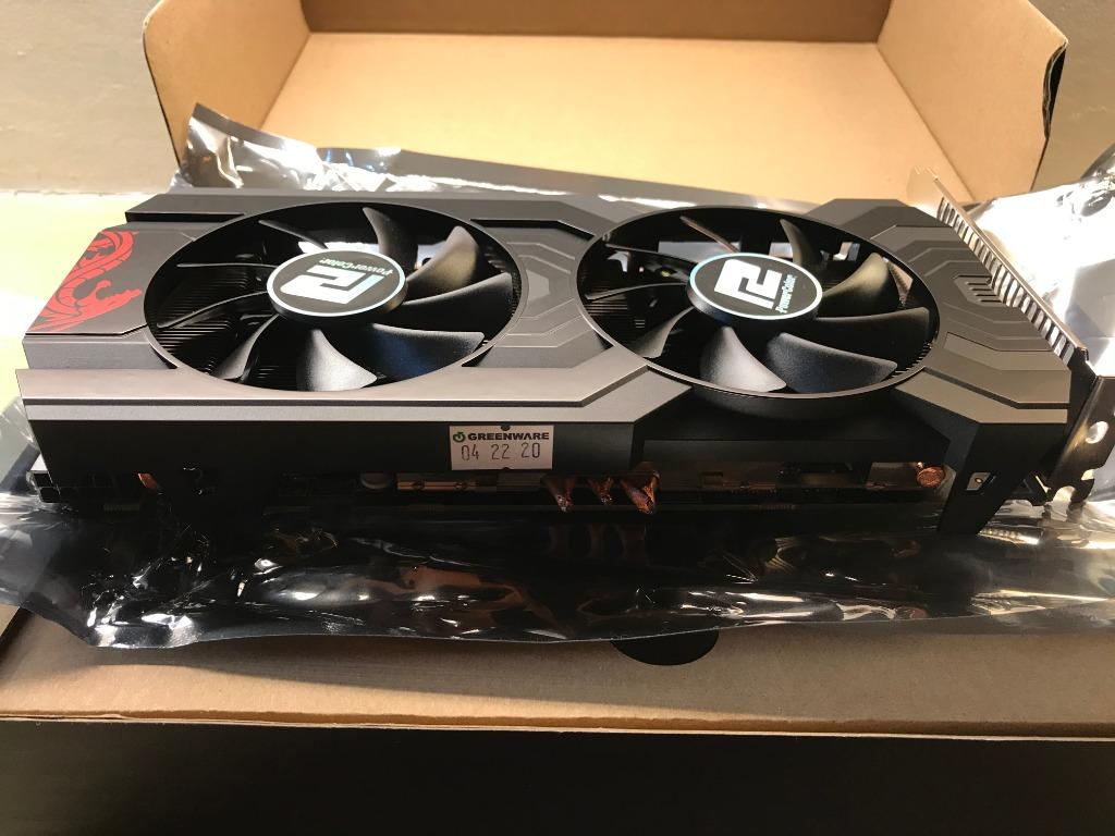 PowerColor Red Dragon Radeon RX 570 4GB GDDR5, Computers & Tech, Parts ...