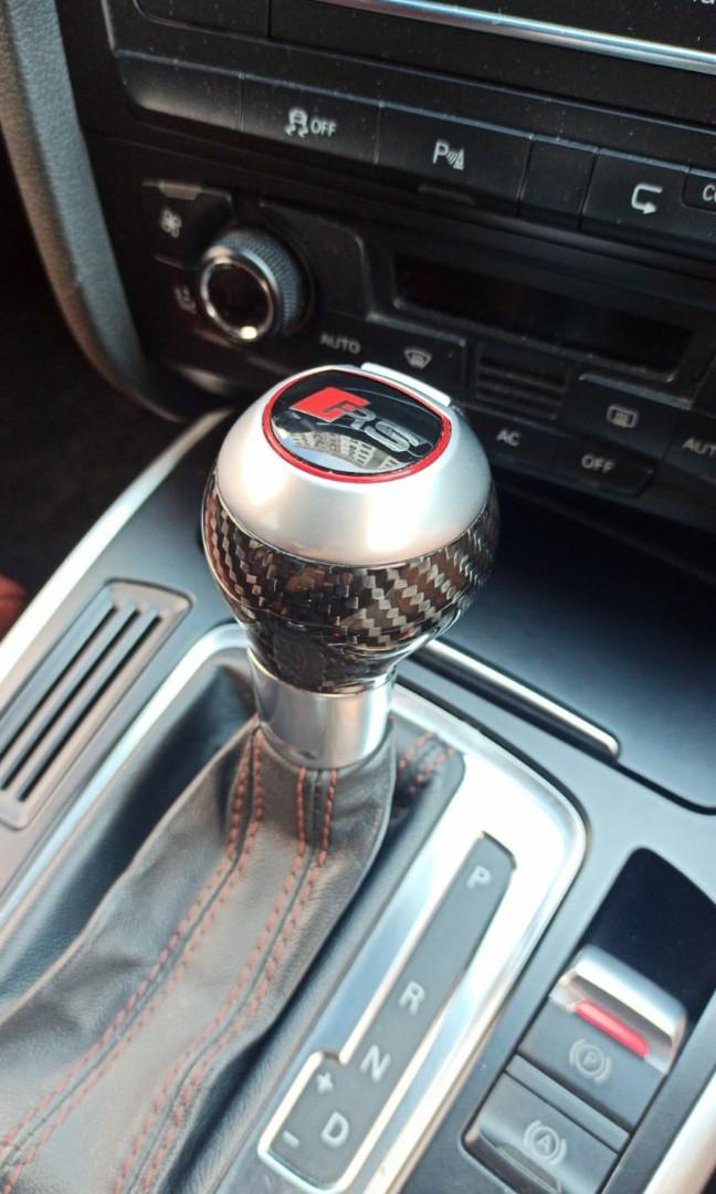 Audi s sales line gear knob