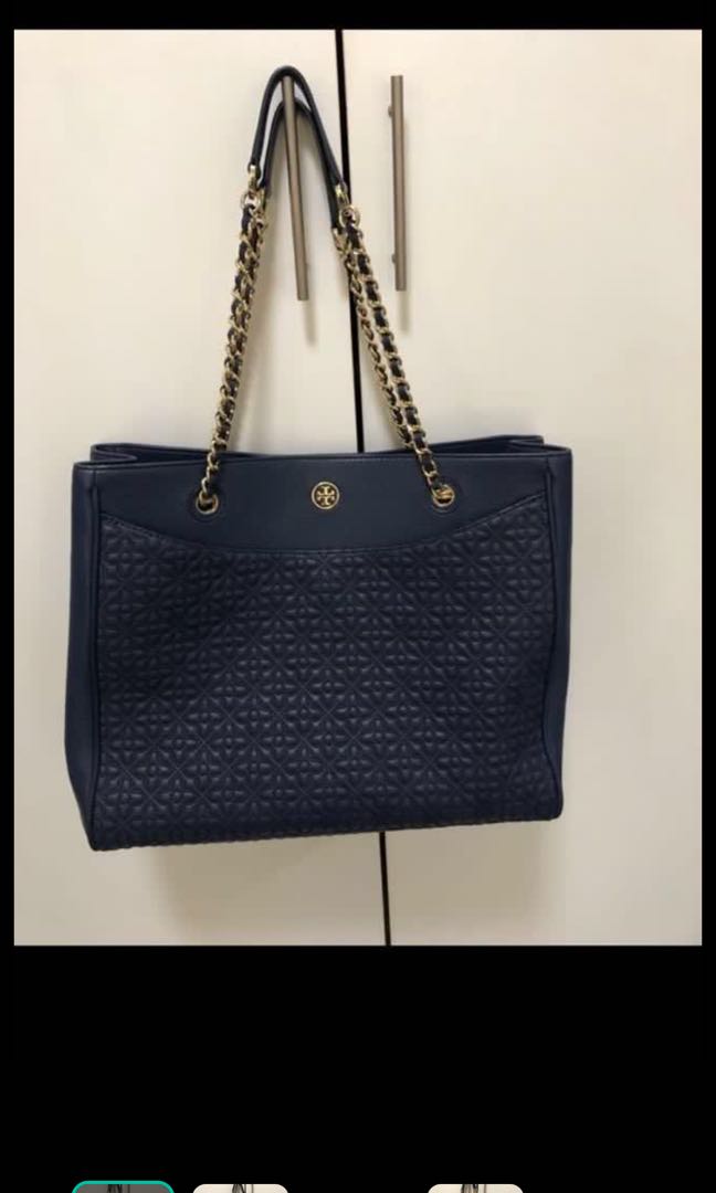 AUTHENTIC - Tory Burch Bryant Quilted Tote Bag, Luxury, Bags & Wallets ...
